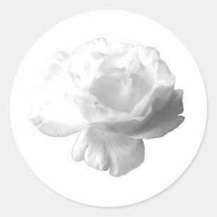 Rosendesign Runder Aufkleber