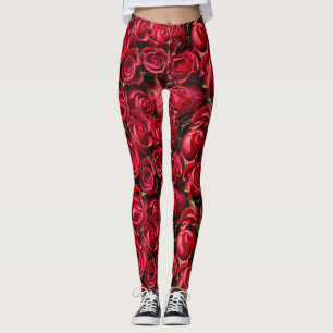Rosendruck-Leggings Leggings