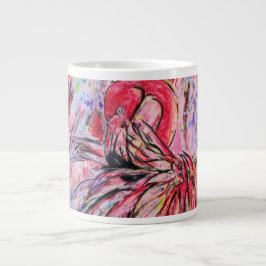 Rosenfedern Jumbo-Tasse