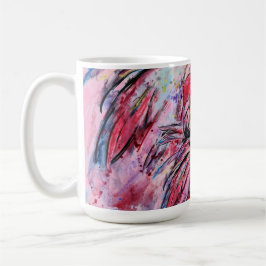 Rosenfedern Kaffeetasse