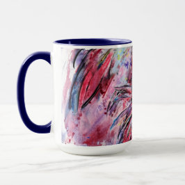 Rosenfedern Tasse