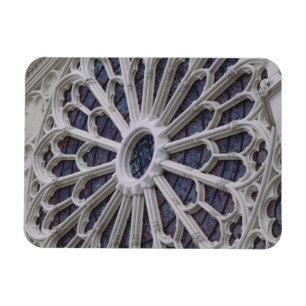 Rosenfenster von der Westfassade, c.1270 Magnet