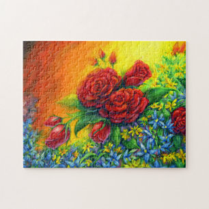 Rosenfiederung Puzzle