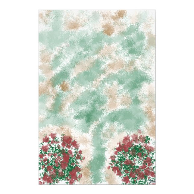 Rosenfleck Fotodruck (Vorne)