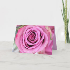 Rosenfotografie - Grußkarte Karte