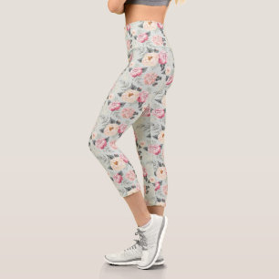 Rosengarten-Blume Capri Leggings