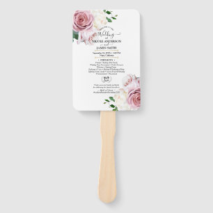 Rosengarten Blumengrün Minimal Moderne Hochzeit Fächer