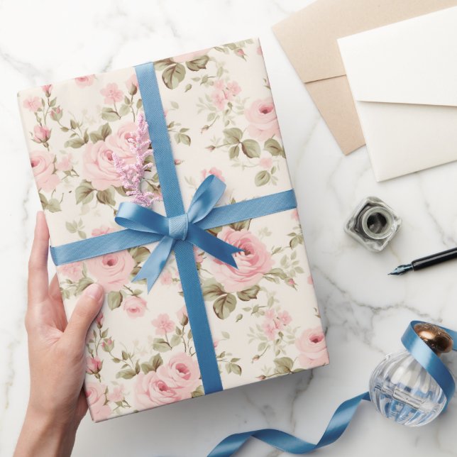 Rosengarten Freude Geschenkpapier (Schenken)