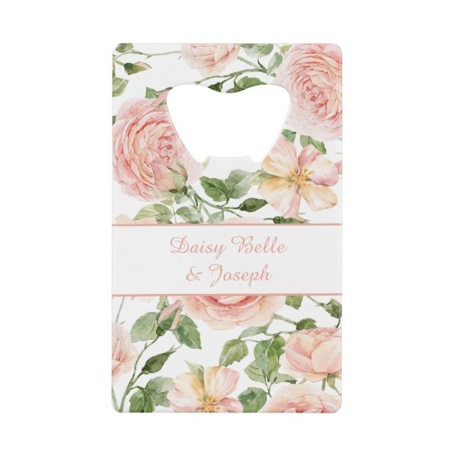 Rosengarten Geldbeutel Flaschenöffner (Vorderseite)