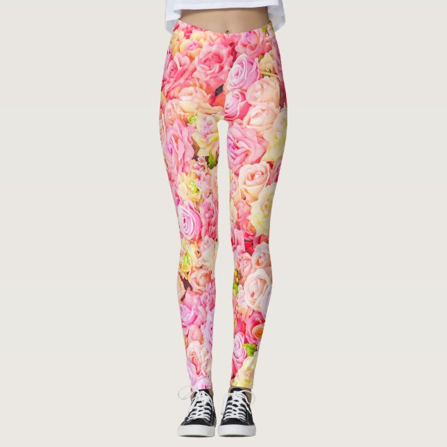 Rosengarten Leggings (Vorderseite)