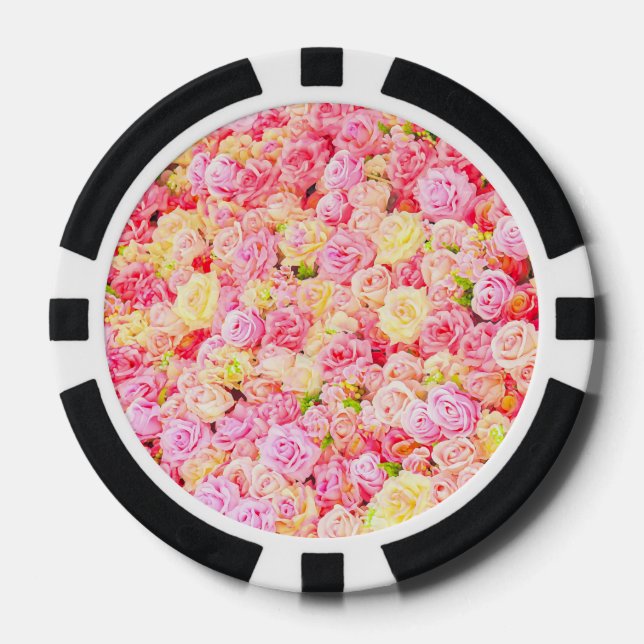 Rosengarten Pokerchips (Vorderseite)