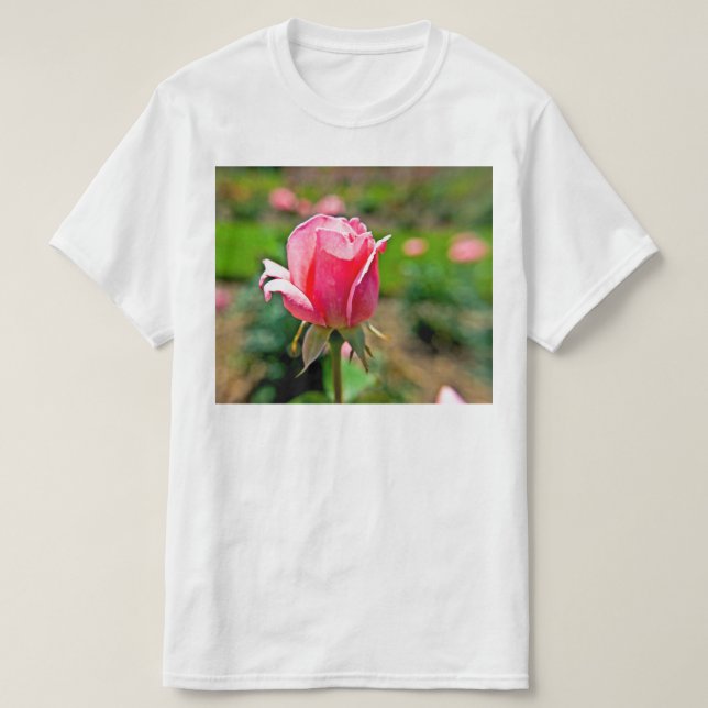 Rosengarten T-Shirt (Design vorne)