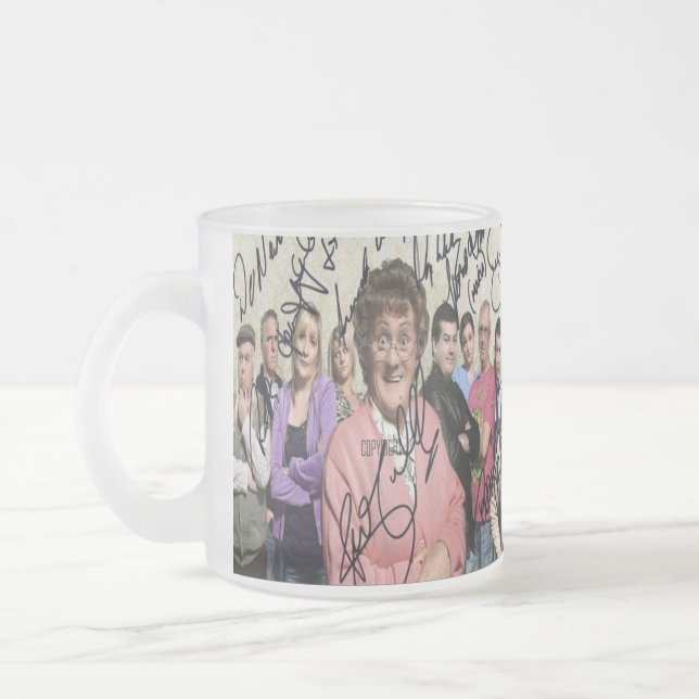 Rosengräber Jungen unterzeichnet Mattglastasse (Links)