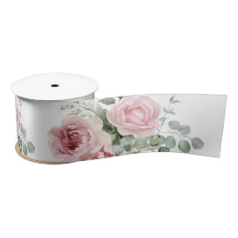 Rosengrün Satinband