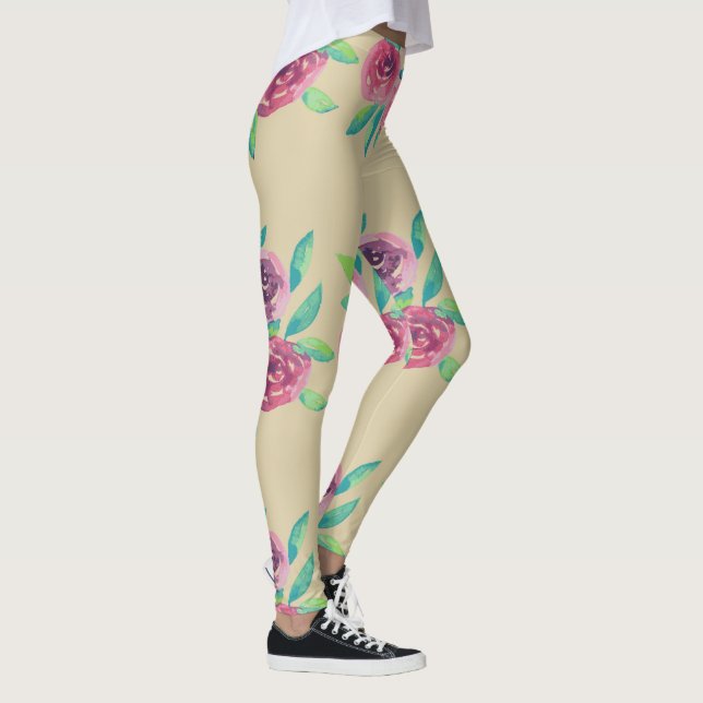 Rosengruppen-Medley Leggings (Rechts)