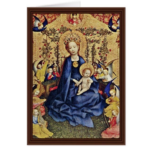 Rosenhagmadonna durch Lochner Stefan (Vorne)