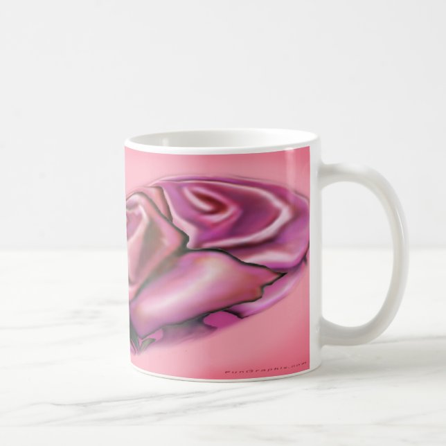 Rosenherz Kaffeetasse (Rechts)