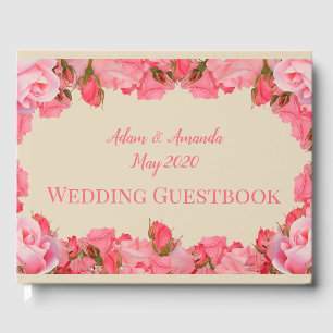 Rosenhochzeit Gästebuch