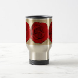 Rosenhochzeitstrio | personalisiert reisebecher