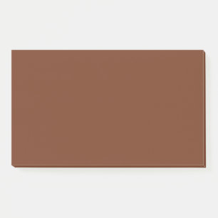 Rosenholzbraun Post-it Klebezettel