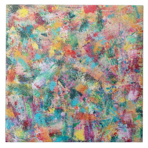 Rosenknospe 6 x 6 Keramiken Fliese