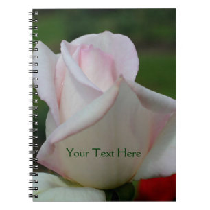 Rosenknospe Blume Nature Notebook Notizblock