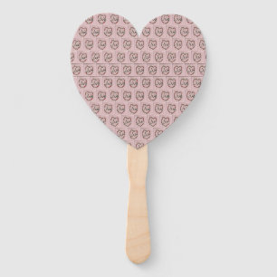 Rosenknospe Liebe Fächer