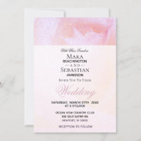 ~ Rosenknospe Rose Imitate Glitzer Peach Pink Wedd