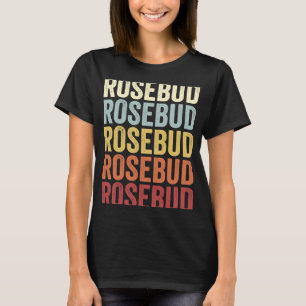 Rosenknospe South Dakota Rosenknospe SD Retro Vint T-Shirt