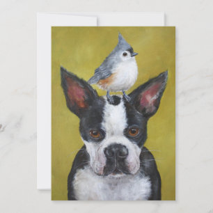 Rosenknospe und Samantha-Flachkarte