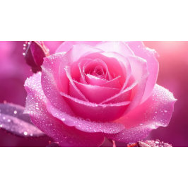 Rosenkönigin (rosa-magenta Edition) Bedruckter Rucksack