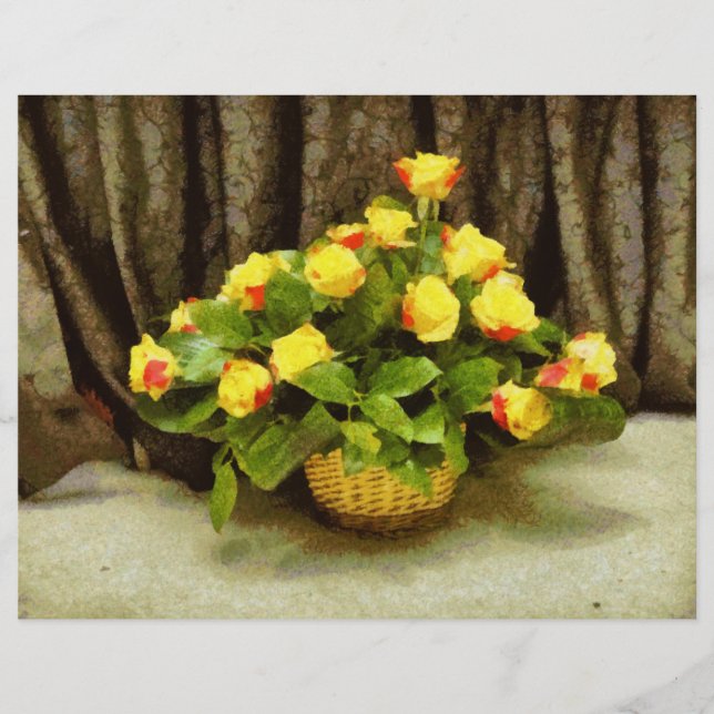 Rosenkörbe Flyer (Vorne)