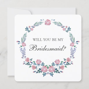 Rosenkranz. Junggesellinnenabschiede Einladung