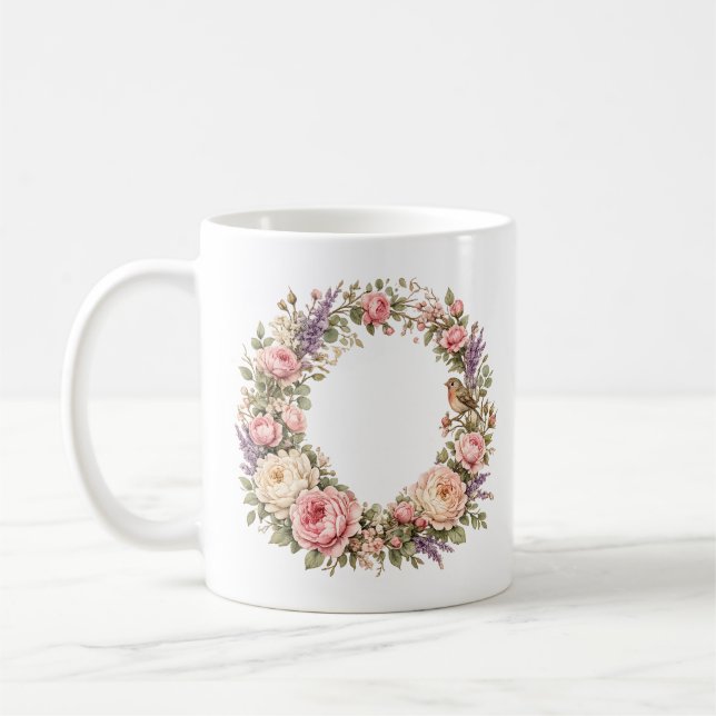Rosenkranz-Tasse  Kaffeetasse (Links)