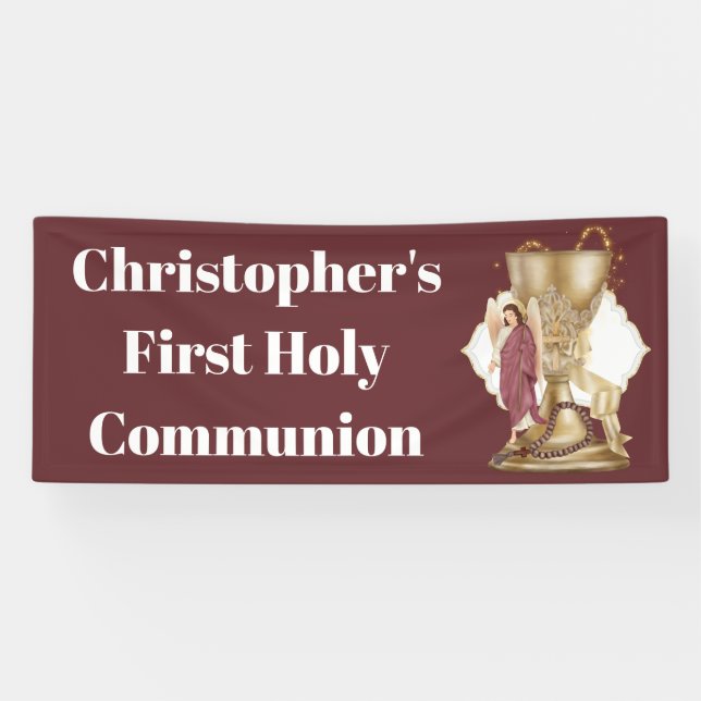 Rosenkranzen-Rosenkranzen, katholisch Banner (Horizontal)