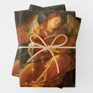 Rosenkranzfestengel von Albrecht Dürer Geschenkpapier Set