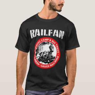 Rosenlager und große Bäume T-Shirt