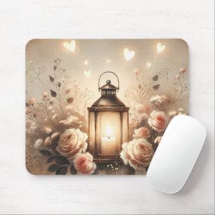 Rosenlaternen-Glanz-Sträuß Mousepad