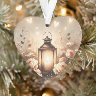 Rosenlaternen-Glow-Sträußchen Ornament