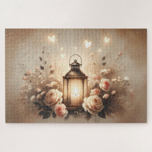 Rosenlaternen-Glow-Sträußchen Puzzle