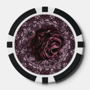 Rosenmandala pokerchips