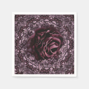 Rosenmandala  serviette