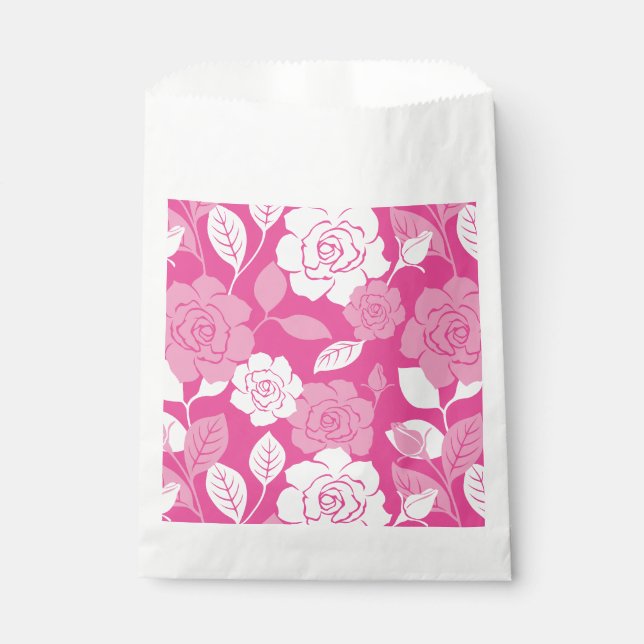 ROSENMUSTER (ROSA) GESCHENKTÜTCHEN (Vorderseite)