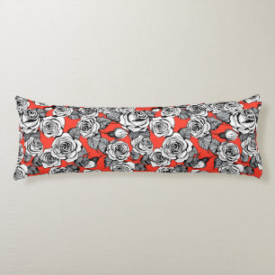 Rosenmuster Seitenschläferkissen