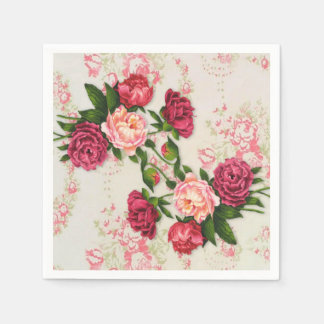 Rosenpapier Napkins Serviette