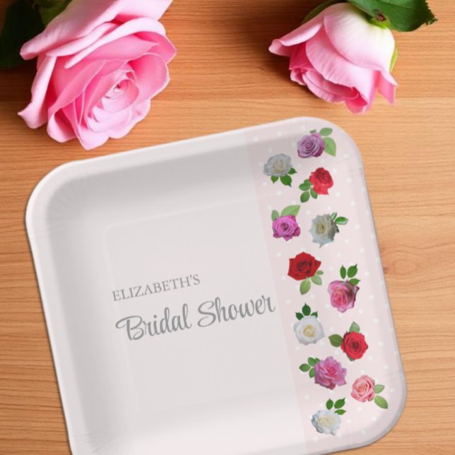 Rosenparty Junggesellinnenabschied Pappteller (Von Creator hochgeladen)