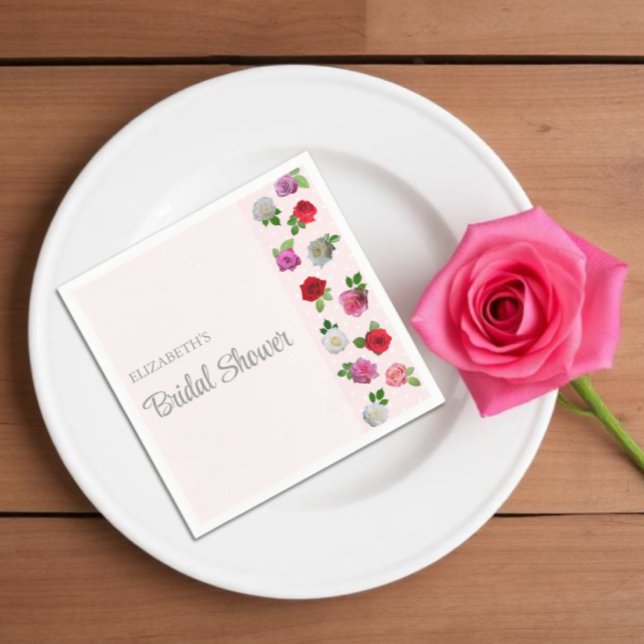 Rosenparty Junggesellinnenabschied Serviette (Von Creator hochgeladen)
