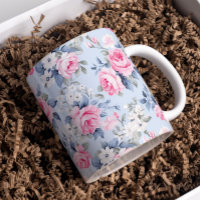 Rosenpastellrosen Shabby Chic Blumenmuster