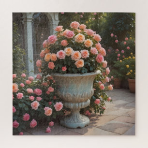 Rosenpflanze Puzzle