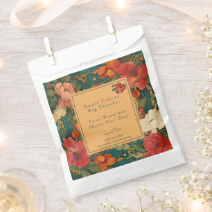 🌹 Rosenromantik: Art Nouveau Pracht Geschenktütchen